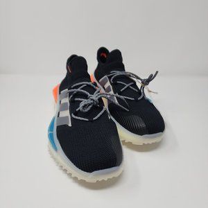 Adidas NMD S1 Core Black Blue Orange US Mens 11.5 NWT